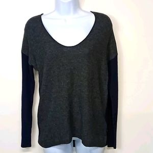 Women's XXS Madewell Longsleeved Gray blouse